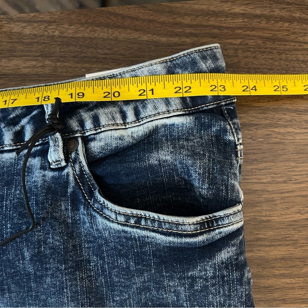 90s Retro Acid Wash Skinny Jeans - Frankie & Stella Plus Size 26W ❤️ - Picture 8 of 11